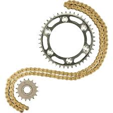 Drive Systems Chain and Sprocket Set For Liquid Cooled Engines