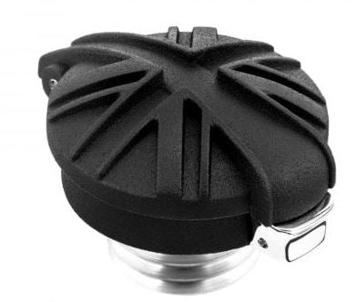 Motone Monza Cap Kit for Triumph and HD - BLACK / UNION JACK