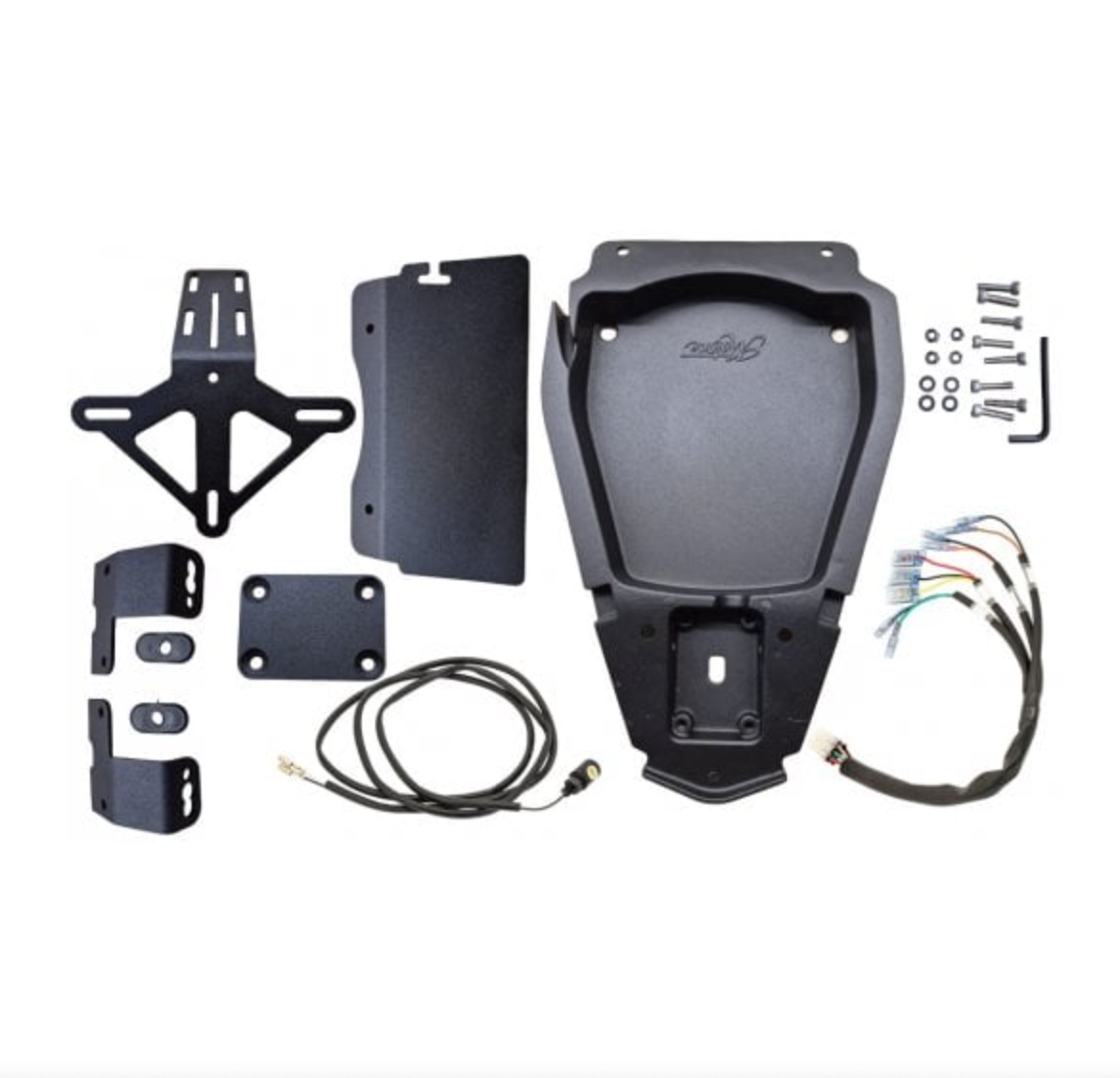 Motone Tail Tidy Kit V3 - No Tail Light - 3IN1 Version / Use with 3IN1 Lights - Includes License Plate Light Only