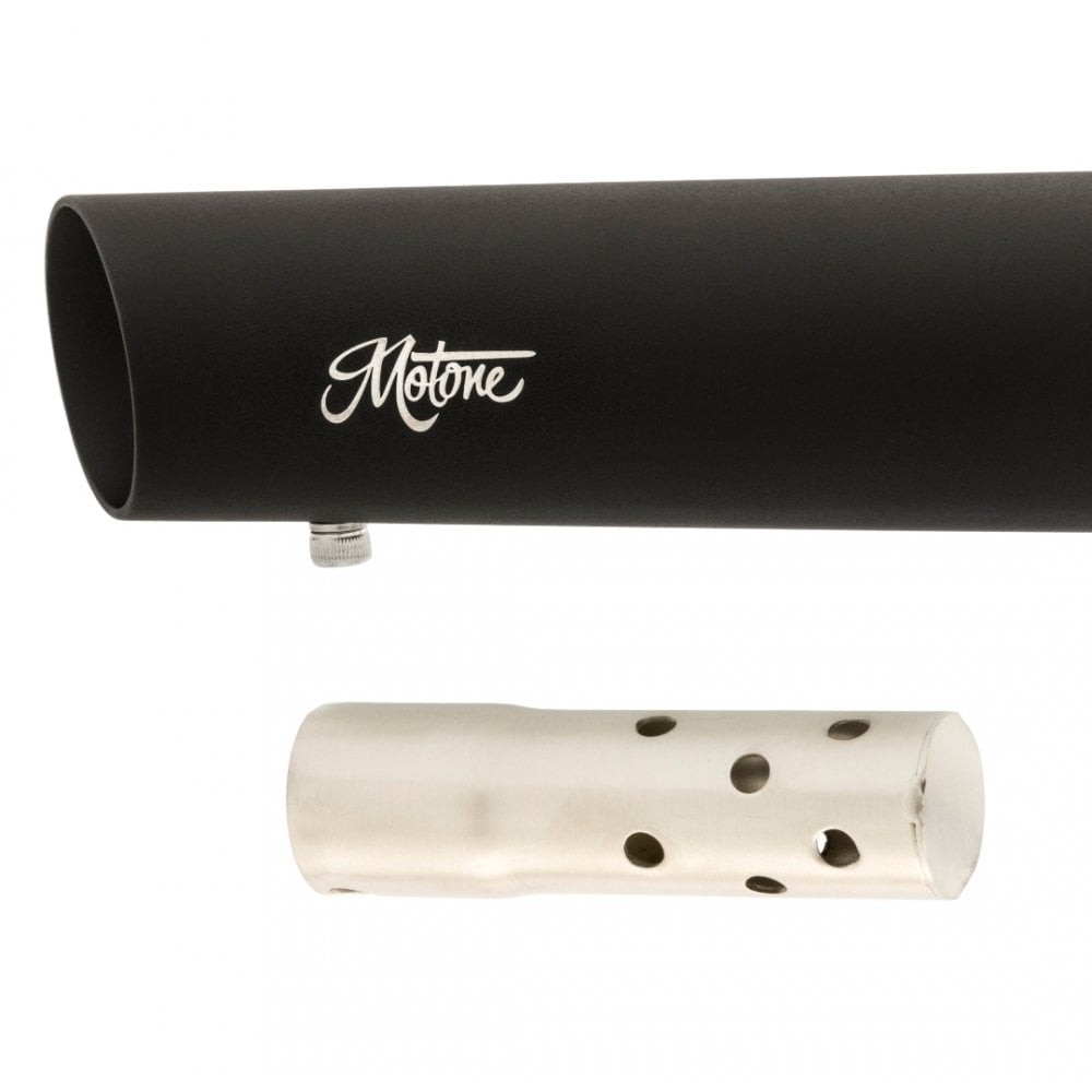 Motone H-BOMB Bobber 1200 Exhaust / (optional) dB Killer Version - BLACK