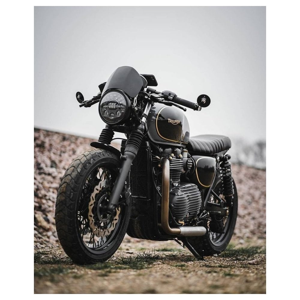 Motone - Microblade Aluminum Screen Black Anodised Finish