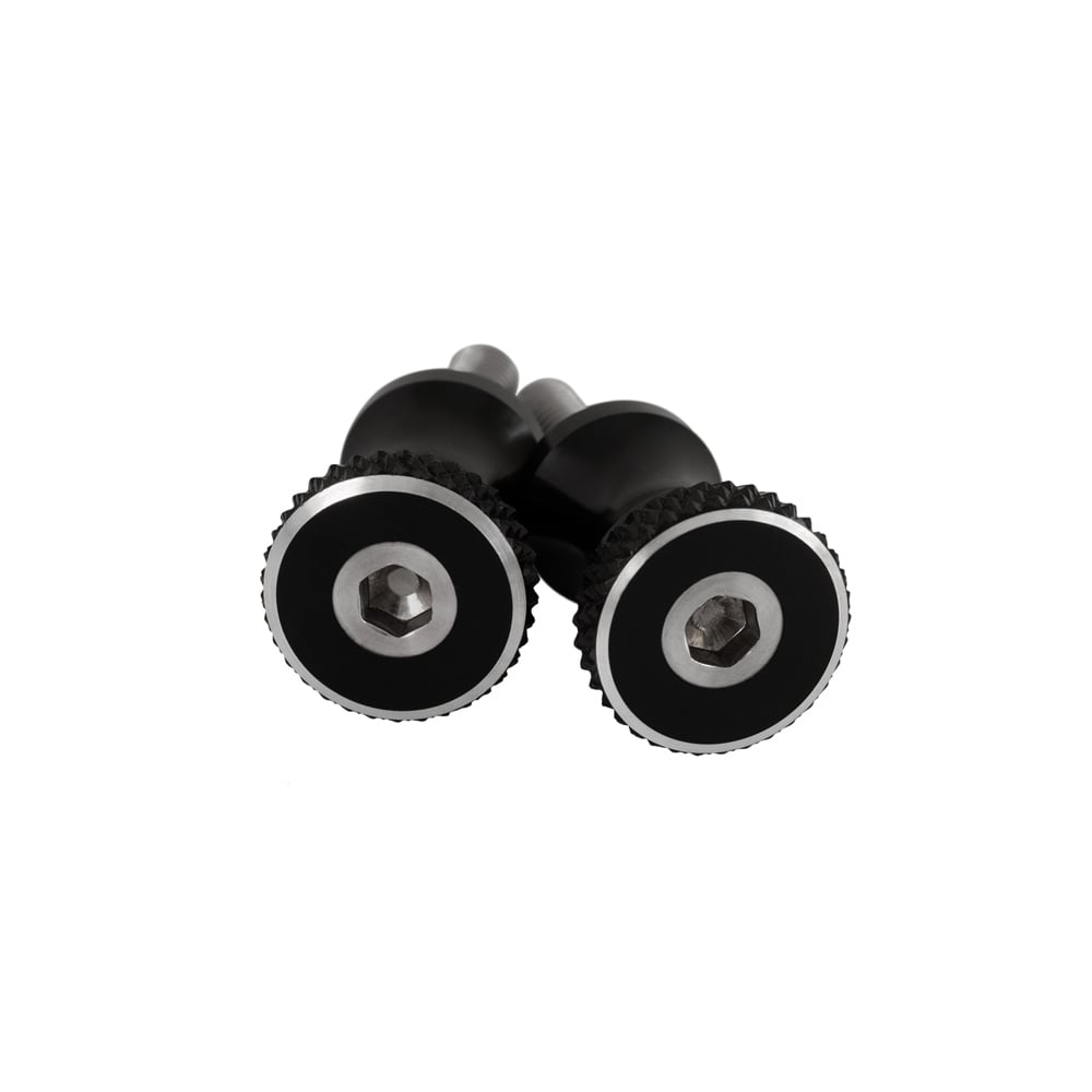 Motone XS Quick Release Aluminium Seat Bolts - Black