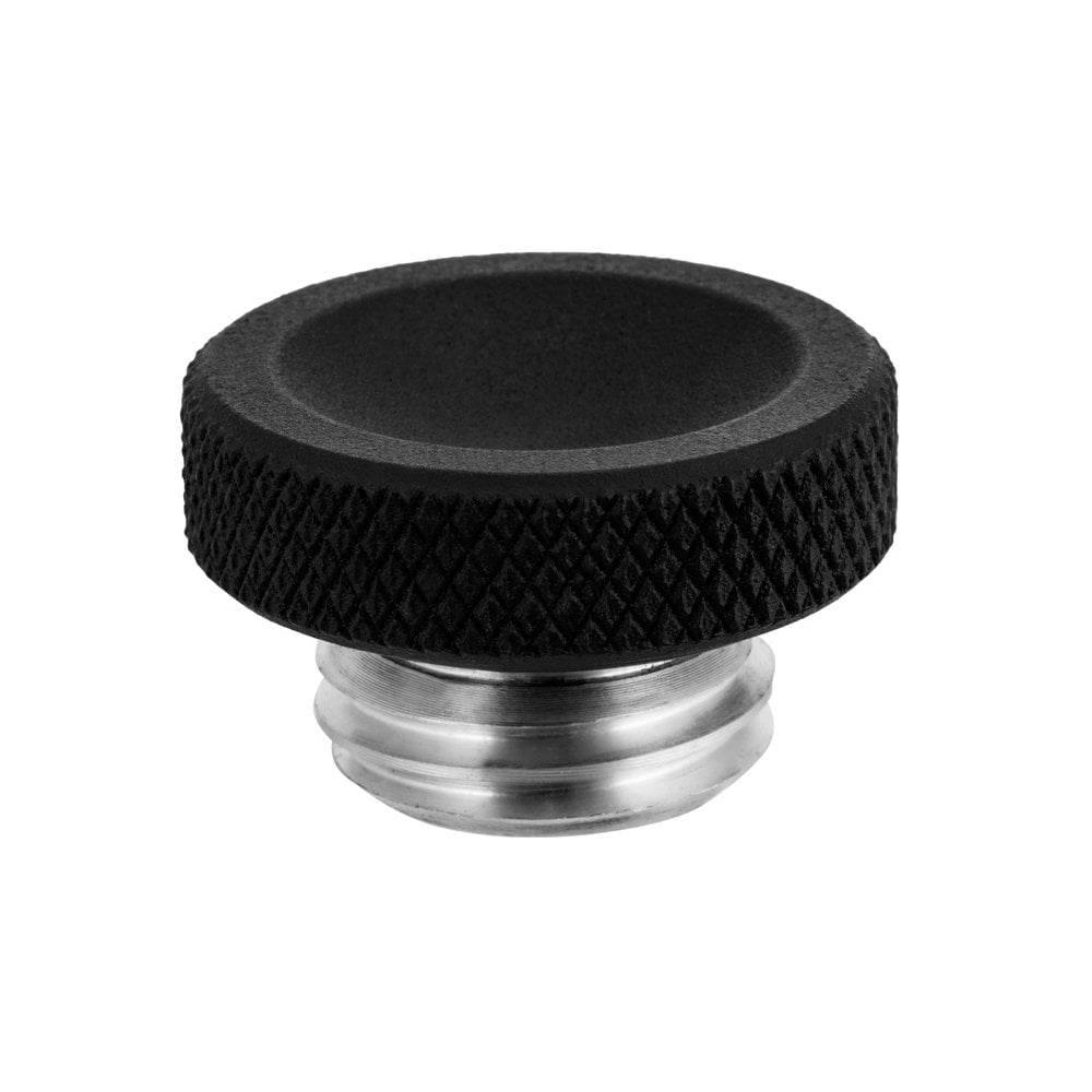 Motone PARABOLA Engine Oil Filler Cap - Dished - Black