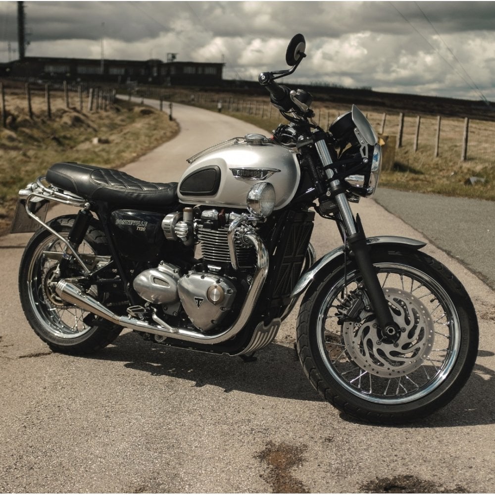 Motone Saturn V - Exhaust System - Water Cooled T120/T100 - Polished