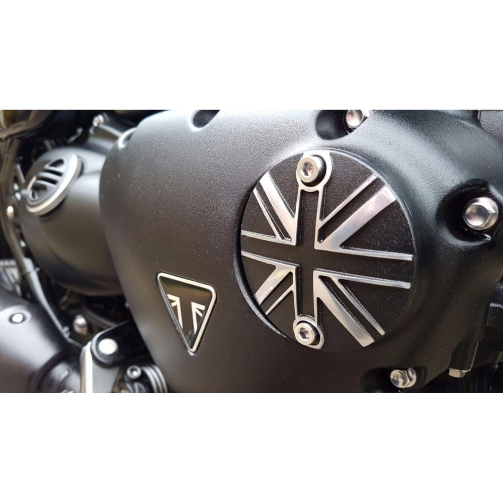 Motone Points ACG Cover - Union Jack - Black/Polish Contrast Finish