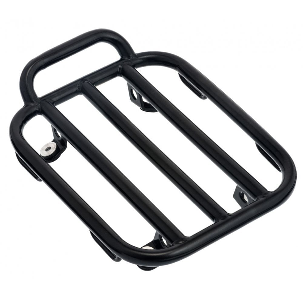 Motone Voyager Rear Rack - for Triumph Bobber/Indian Scout/Harley/BMW R18 - Black