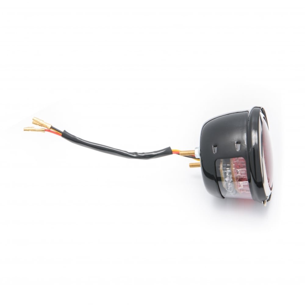 Motone Miller Clean - Taillight Unit - Black Housing - LED