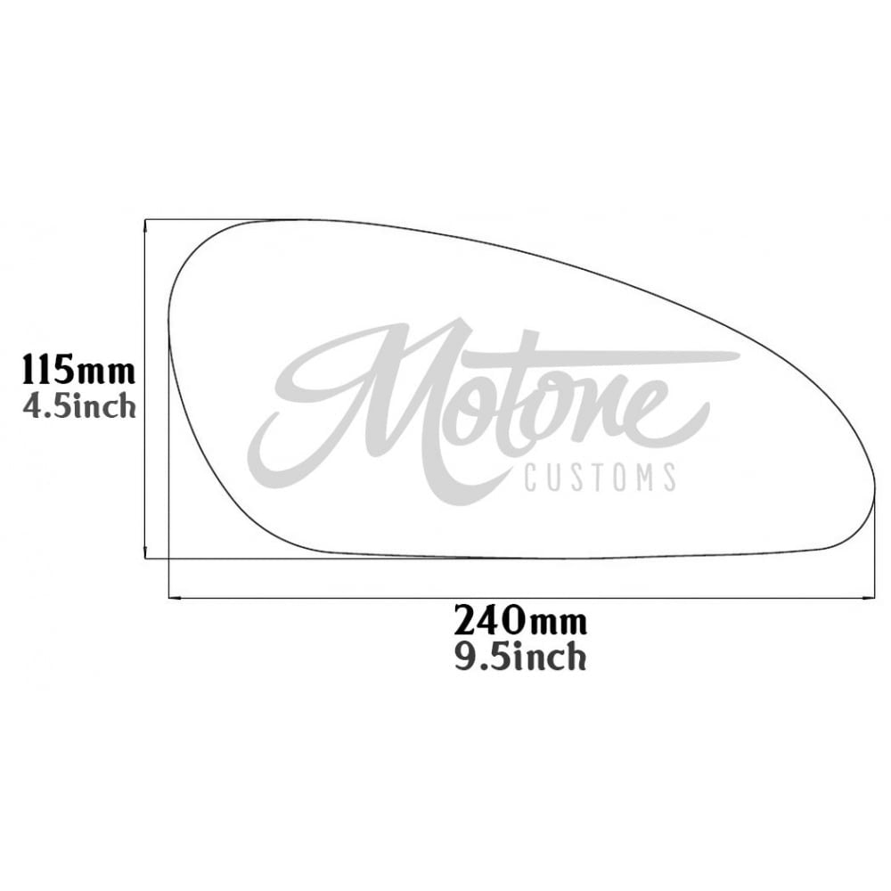 Motone Pinstripe Custom Knee Pads