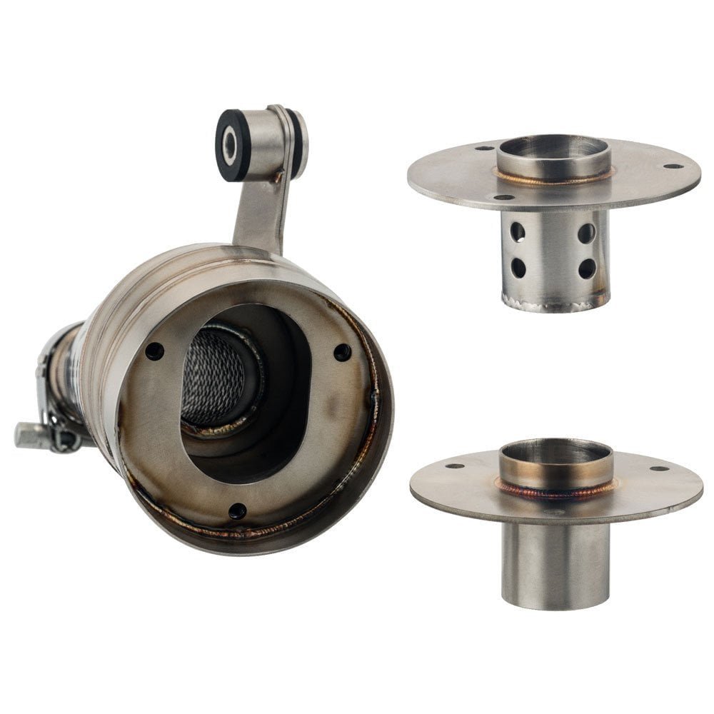 Motone ODIN - Exhaust System - GP Style Race Cans (Optional Baffle)