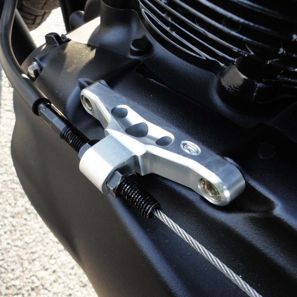 Joker Machine Triumph Billet Clutch Cable Bracket