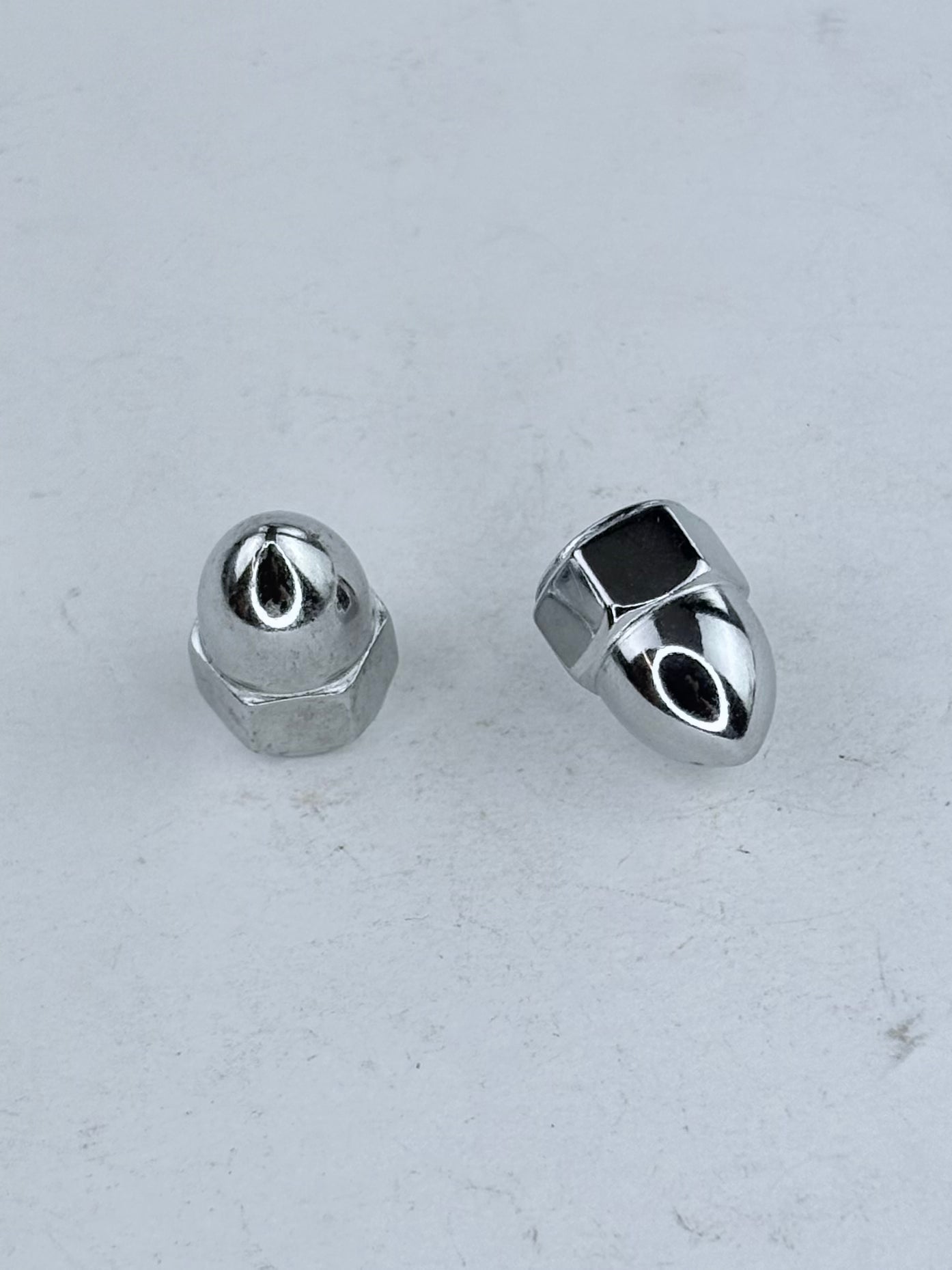 21-1809 - NUT - 1/4-28 - DOMED - CHROME