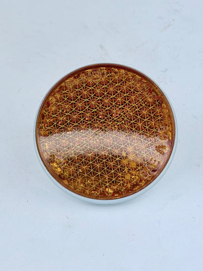 57183 - REFLECTOR - ROUND - AMBER