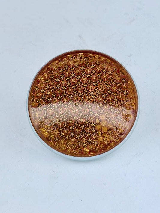 57183 - REFLECTOR - ROUND - AMBER
