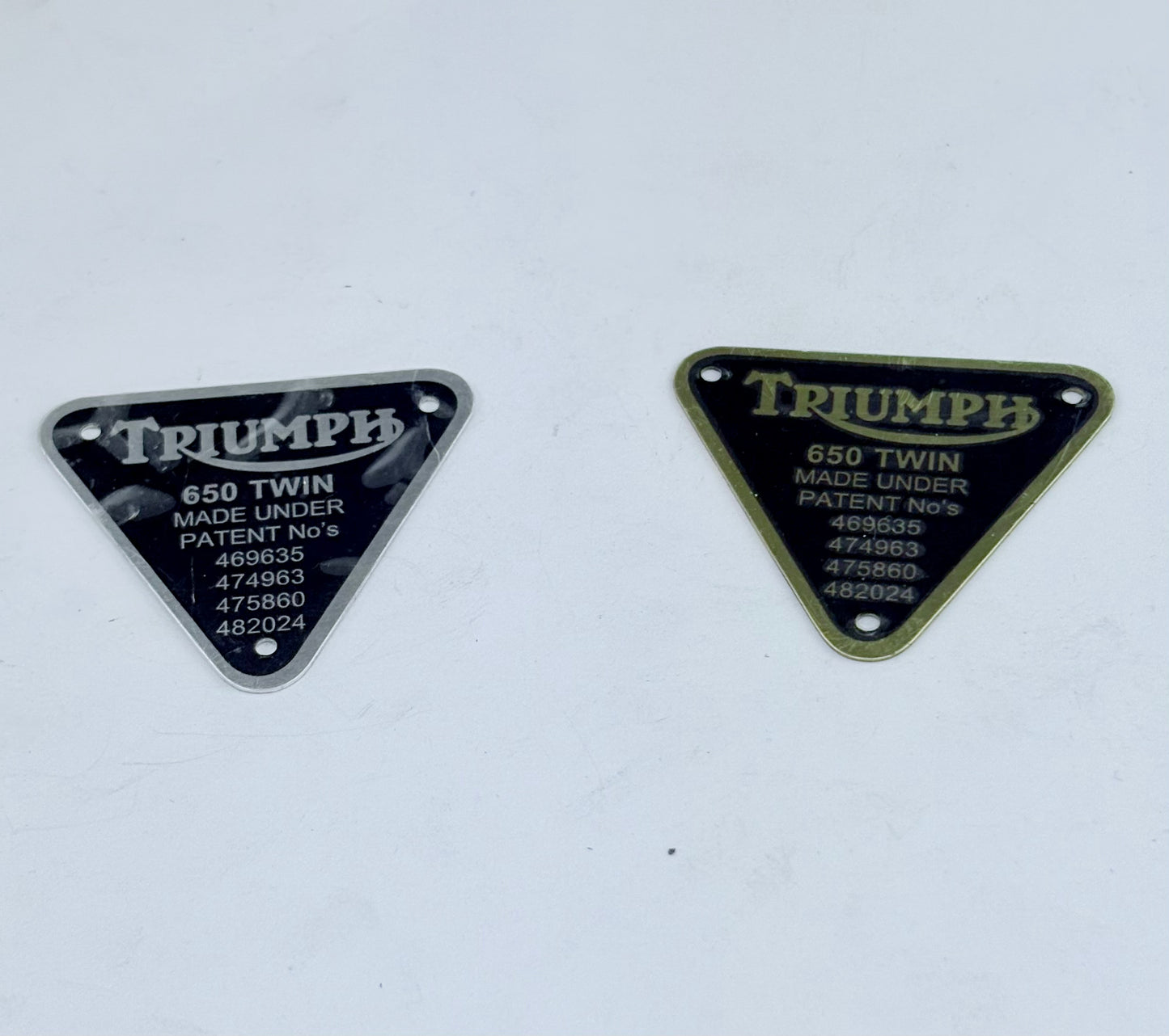 70-2909 - PATENT PLATE - 650 TWIN