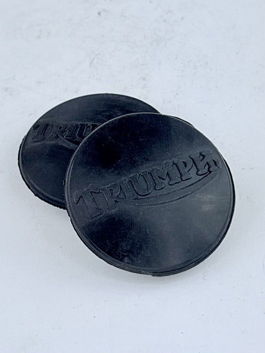 83-3068A - RUBBER - TANK GROMMET - TRIUMPH LOGO - 71/72 - TRI 650