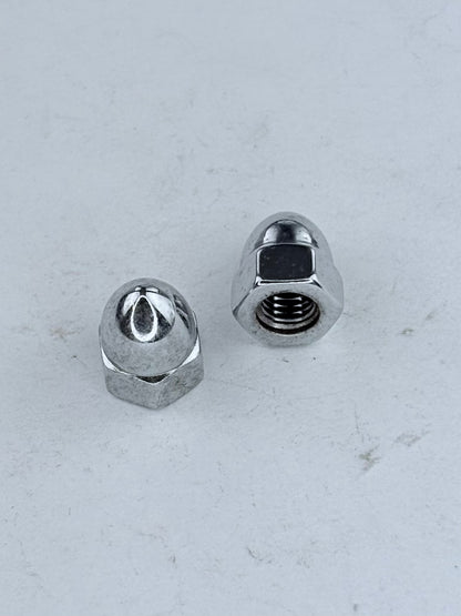 CS-7130 - NUT - 1/4-26 - DOMED - CHROME