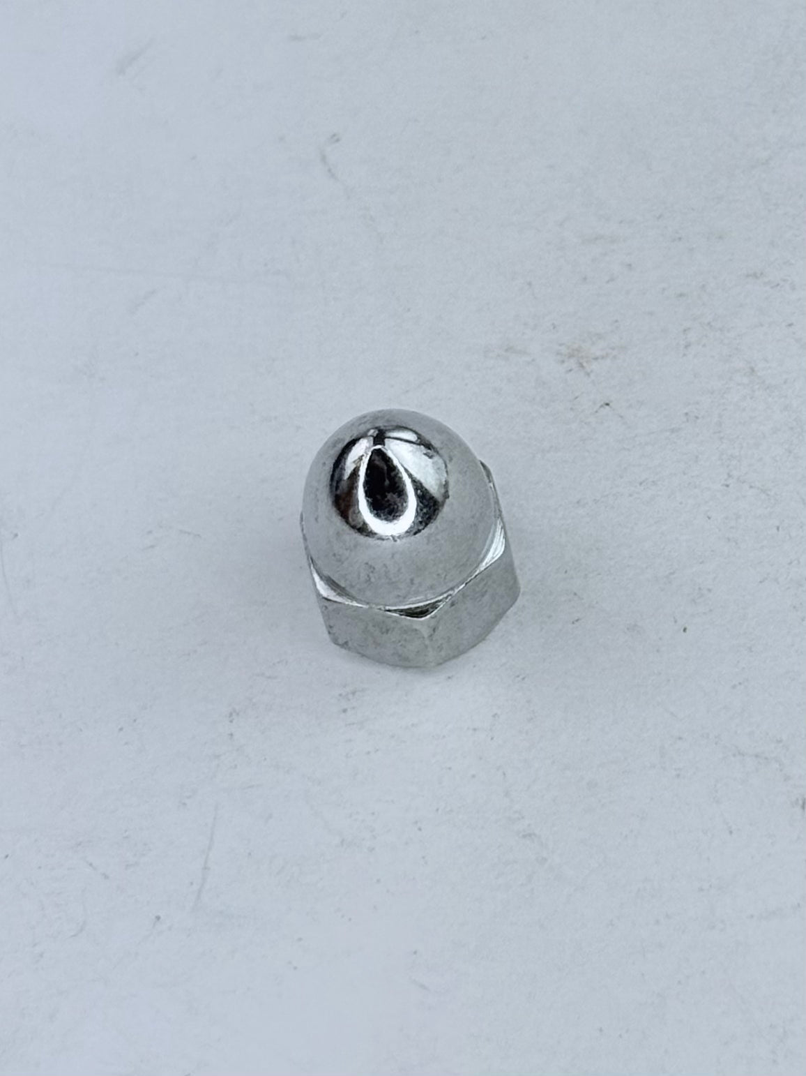 21-1809 - NUT - 1/4-28 - DOMED - CHROME