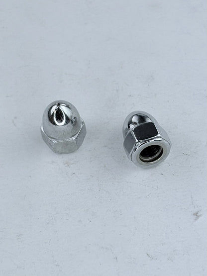 21-1809 - NUT - 1/4-28 - DOMED - CHROME