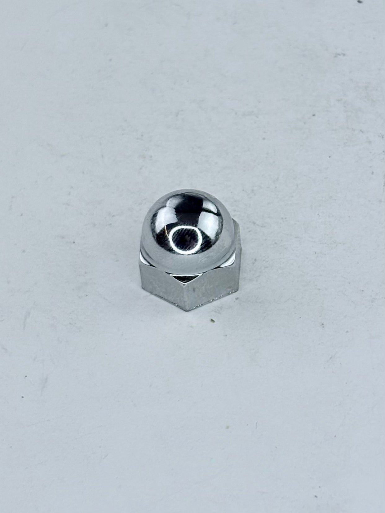 97-1531 - NUT - DOMED - CHROME -  5/16-26