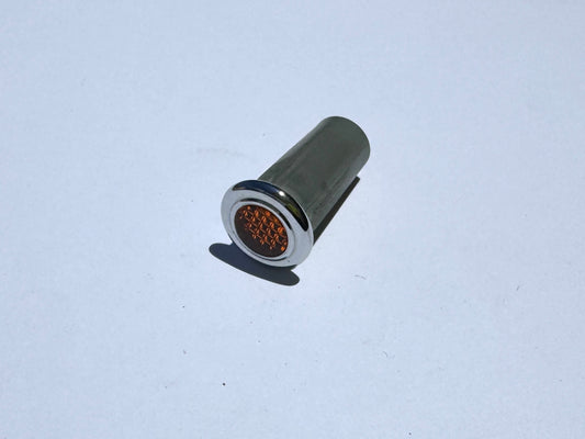 54363453 - WARNING LIGHT - AMBER LENS - FLAT STYLE