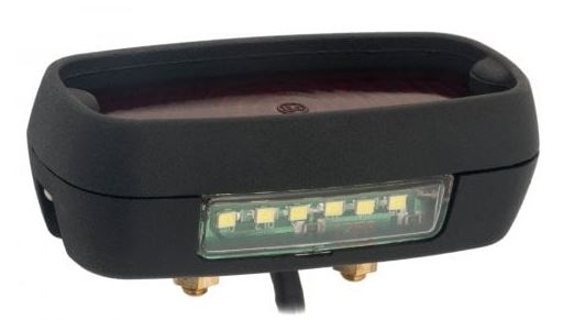Motone Gort Tail Light - LED - Krackle Black