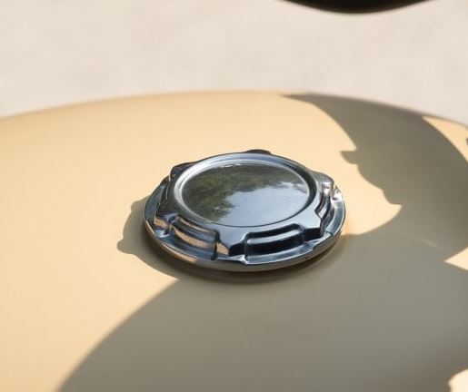 Motone TELSTAR Low Profile Fuel Gas Cap - Billet Aluminium - Polished