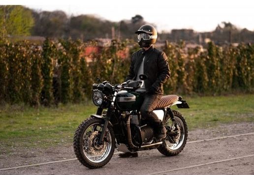 Motone The Viper- Low Profile Skinny Ribbed Seat - Rare Earth