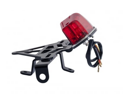 Motone Lucas Tail Light - Rear Mudguard Bracket - Indicator Plate - Loom KIT