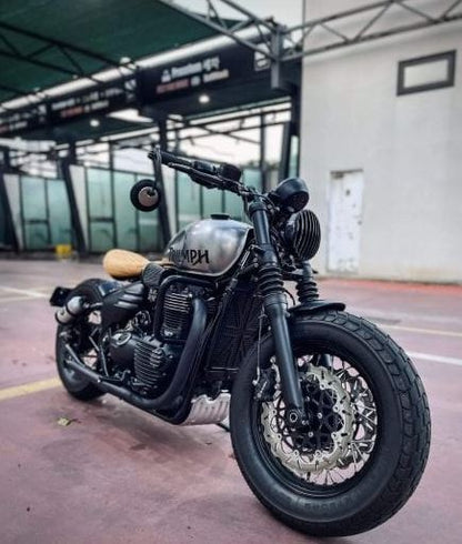 Motone Defender MKII (Bobber) - Sump Guard - Silver