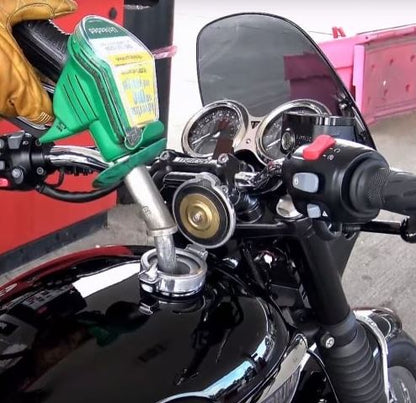 Motone Monza Gas Cap Kit for Triumph -  POLISHED FINISH