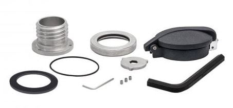 Motone Monza Gas Cap Kit for Triumph - BLACK FINISH
