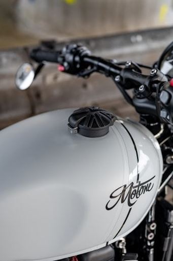 Motone Monza Cap Kit for Triumph and HD - BLACK / UNION JACK