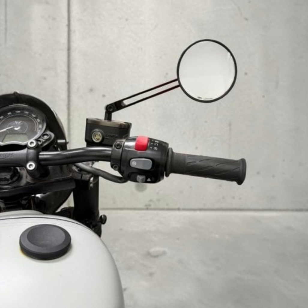 MOTONE SOMBRERO Billet Mirror 100mm - E-Mark - SINGLE