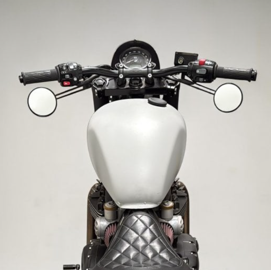 MOTONE SOMBRERO Billet Mirror 100mm - E-Mark - PAIR