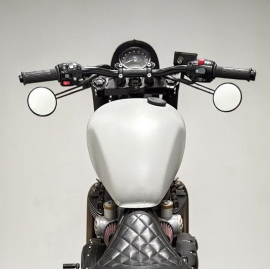MOTONE SOMBRERO Billet Mirror 100mm - E-Mark - PAIR