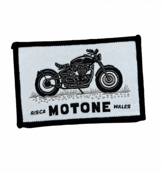 Motone BOBBER-RISCA-WALES Woven Sew-On Patch