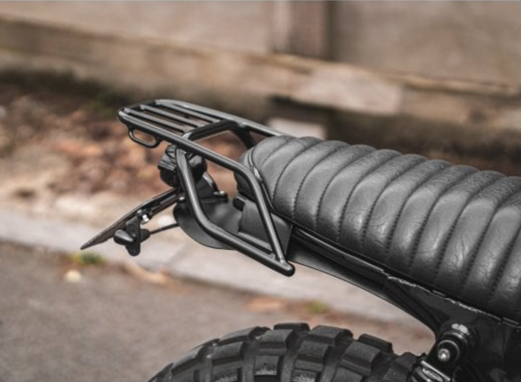 Motone The SKIRMISH - Mini Rack/Grab Rail - Street Twin/Street Scrambler/T100/T120 - Black