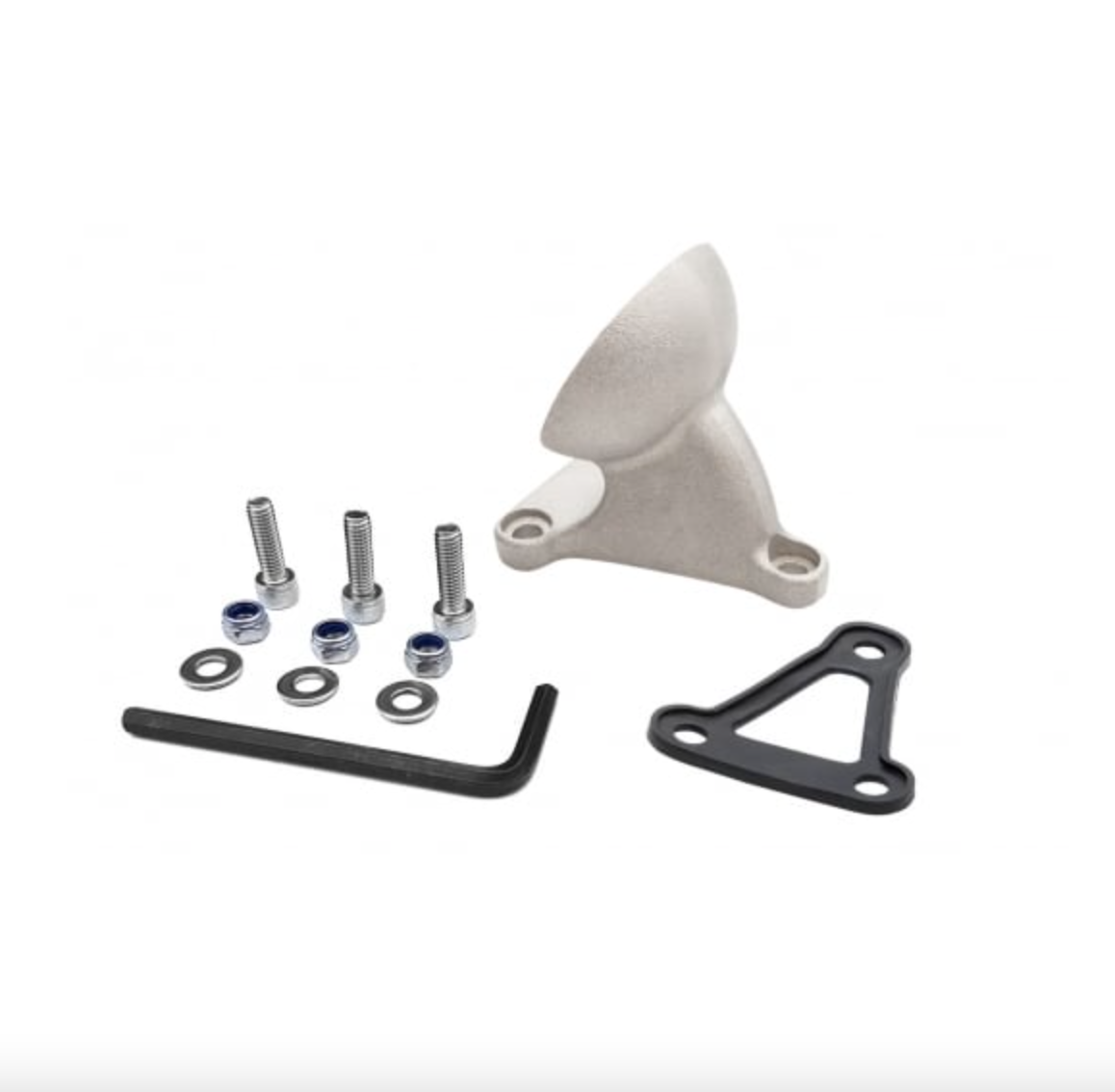 Motone Rear Fender Tail Light Mount Bracket - SHOT BLAST