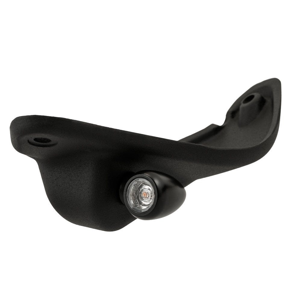 Motone LAMPREY - Under Seat Tail Light Mounts for OE Bobber Seat (use with 3in1 or T/S Lights) - BLACK