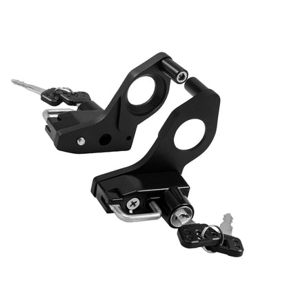 Motone Left+Right Side Shock Mount Helmet Lock Kits