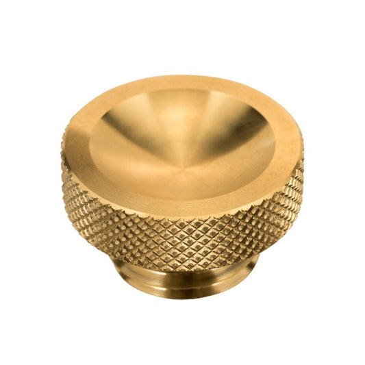 Motone PARABOLA Engine Oil Filler Cap - Dished - BRASS