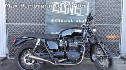 Cone Engineering Dominator Sport Exhaust For Air Cooled Bonneville/ T100