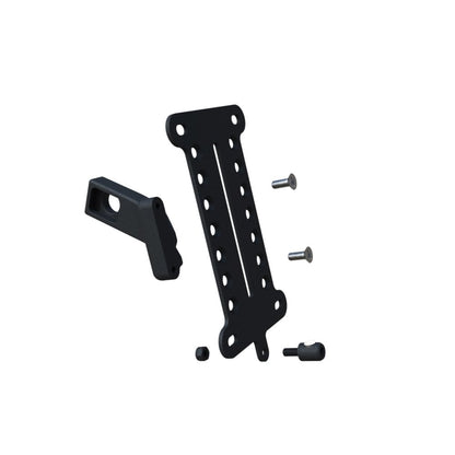 Motone SIDEKICK SLIM (Axle-Mount) Side Mount Number Plate Kit (No Tail Light Version)(US SPEC VERTICAL PLATE)