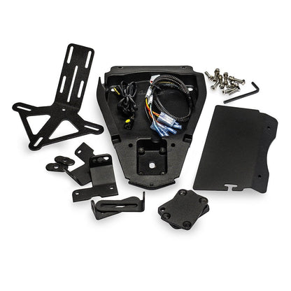 Motone Tail Tidy Kit 3.0 — STEALTH — No Tail Light (use with 3in1 Lights) - Includes License Plate Light Only