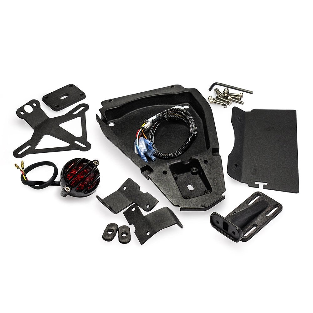 Motone Tail Tidy Kit 3.0 - Street Twin/Street Scrambler/T100/T120 - LECTER Light Gloss Black