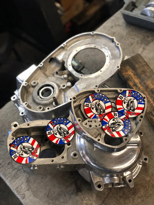 British American Motorcycles Club Logo Sticker Pack